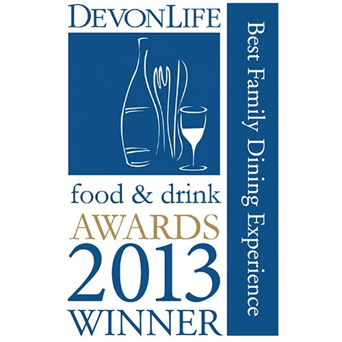 Best Family Dining Experience - Devon Life Food & Drink Awards 2013