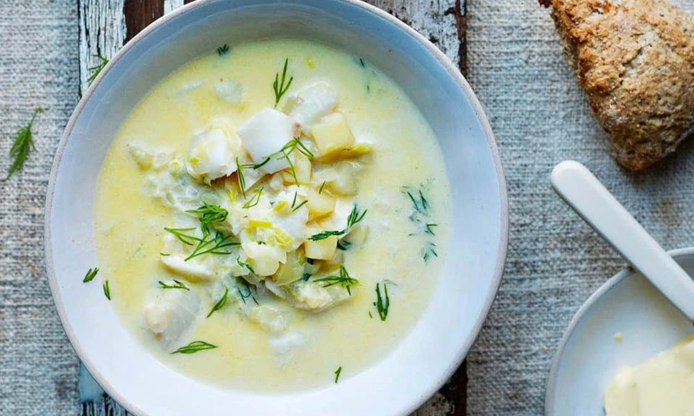Smoked Haddock & Celeriac Chowder