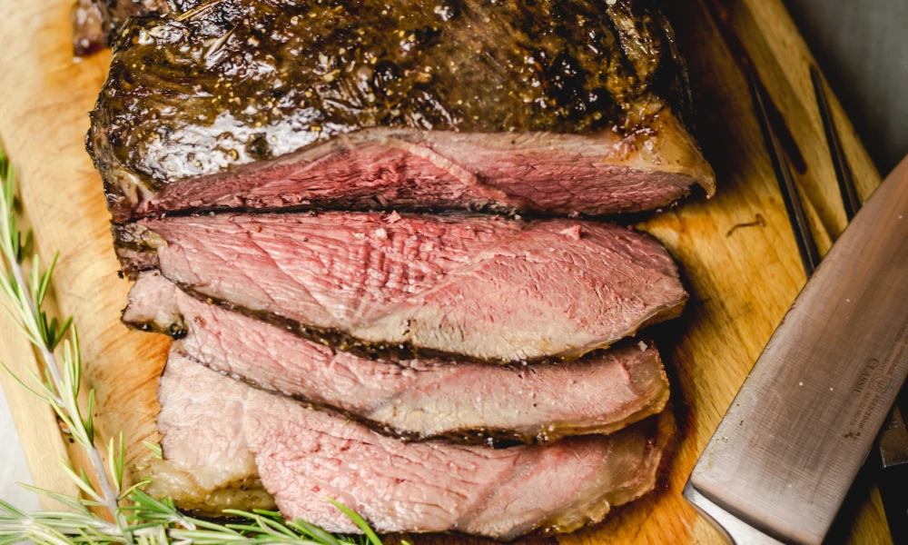 Darts Ruby Red Roasted Topside, Parsnip Colcannon, Chestnut and Horse Radish Bread Sauce Image 2