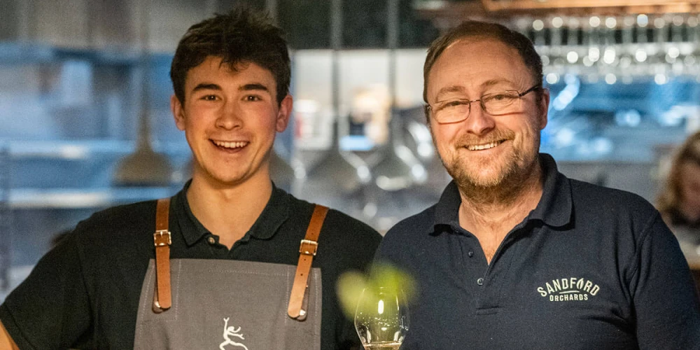 British Cider Week Dinner with Barny of Sandford Orchards