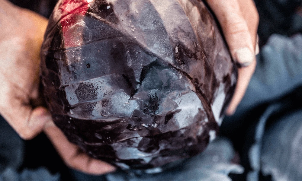 Roasted Red Cabbage Slices