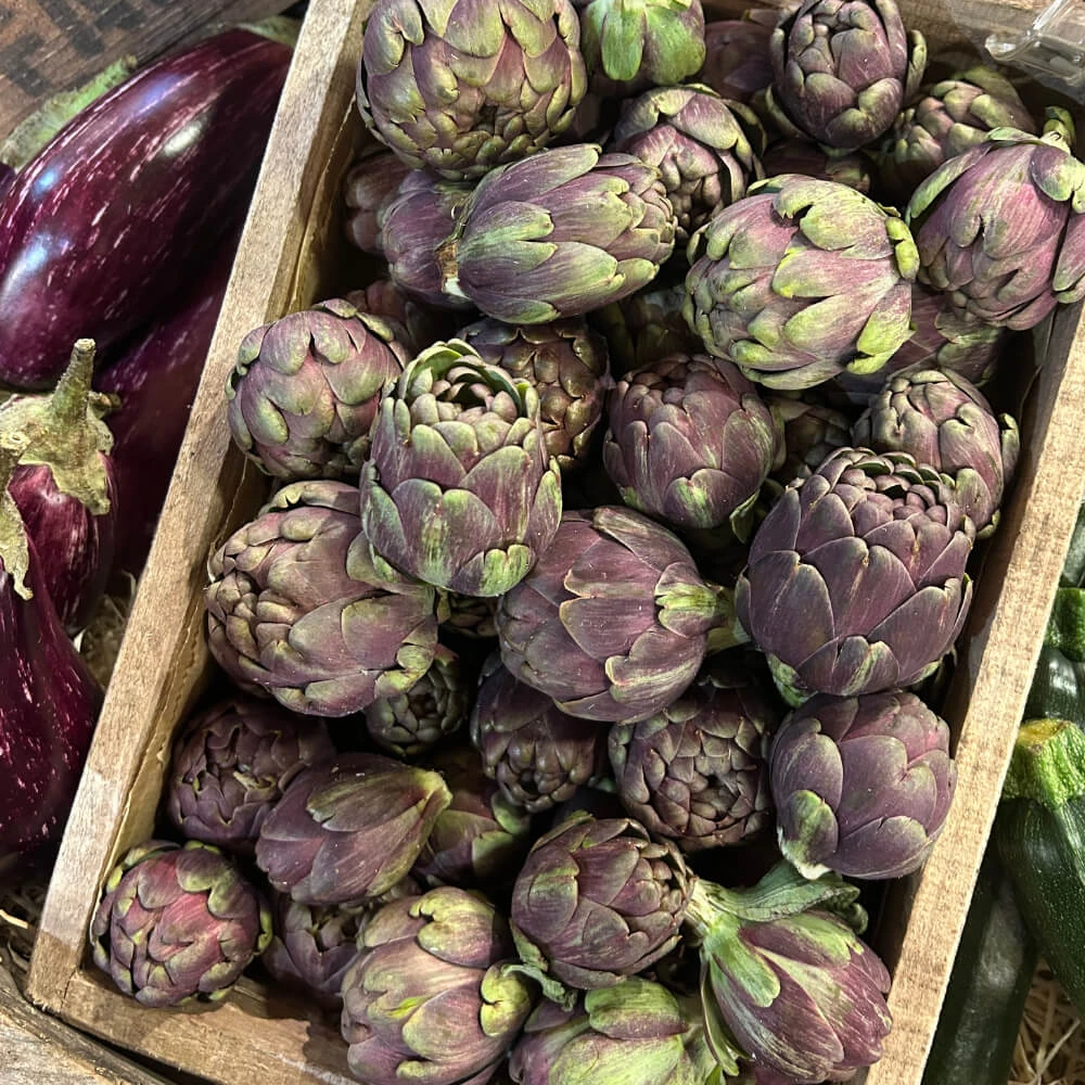 Crispy Lemon Roasted Baby Artichokes Image 1