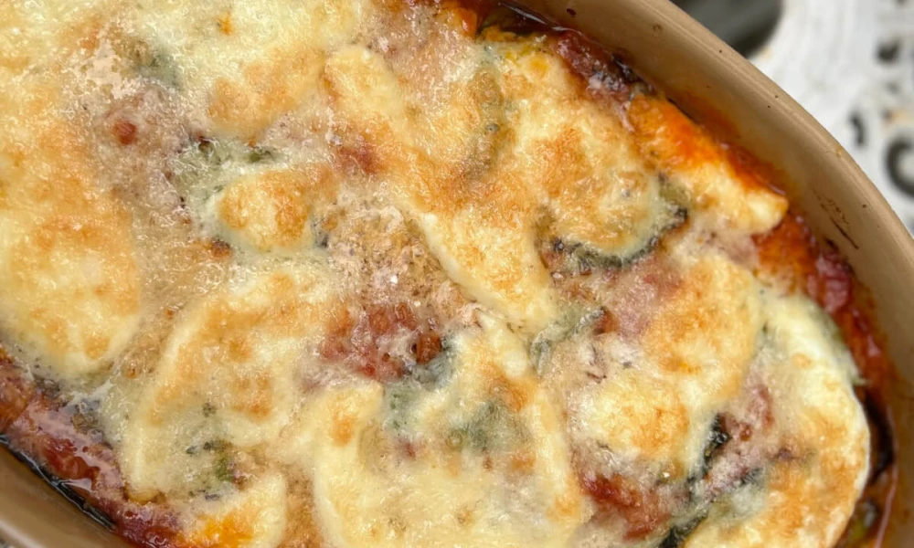 Aubergine Parmigiana