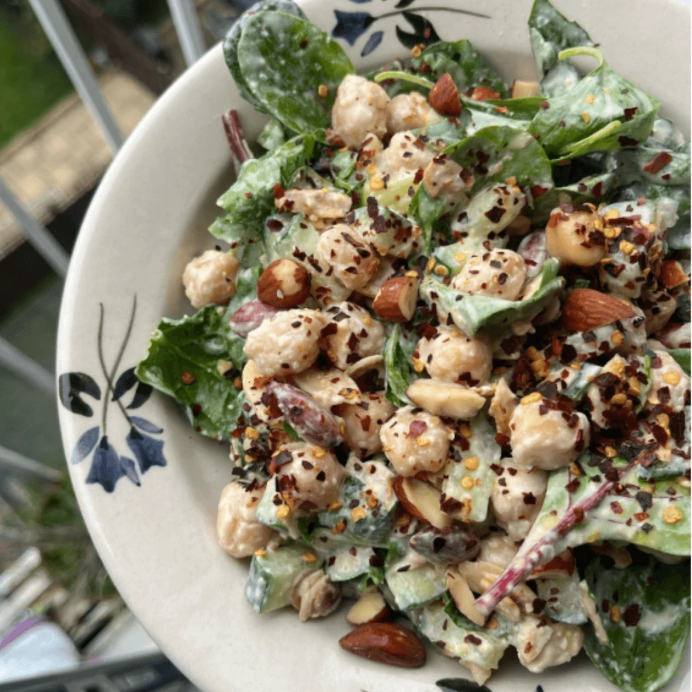 Tahini Bean & Smoked Almond Salad Image 1