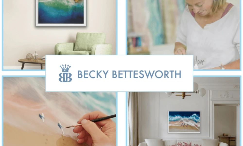 Becky Bettesworth - Art Exhibition Opening