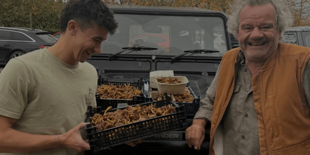 Mark Hix Whipped Potatoes with Chanterelles