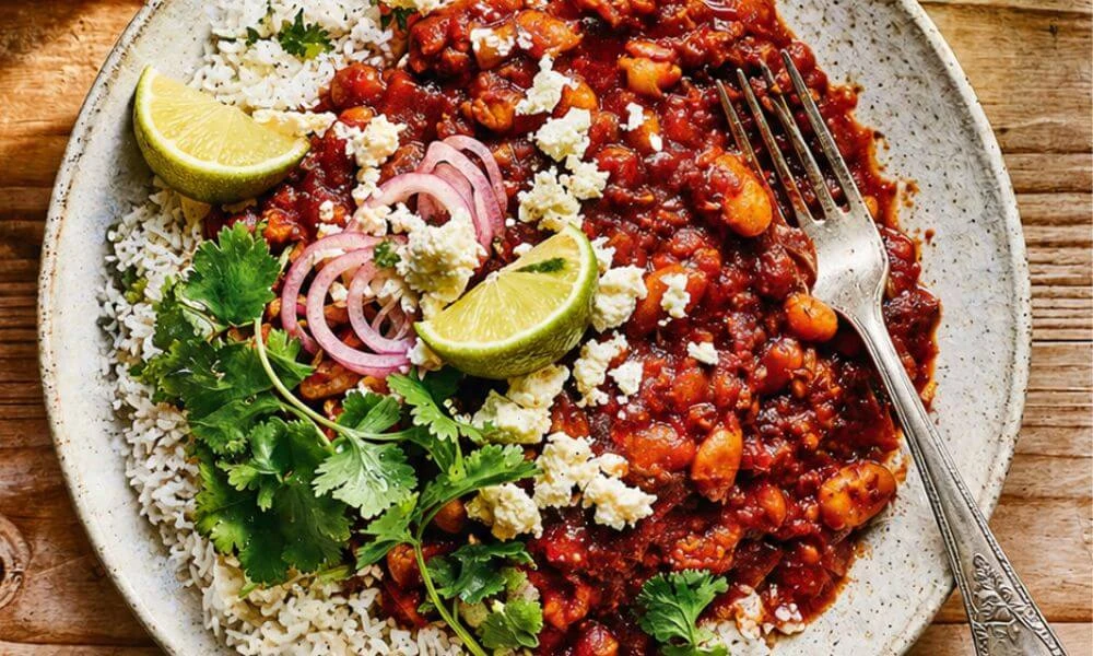 Harissa Spiced Lamb with Cannellini bold beans