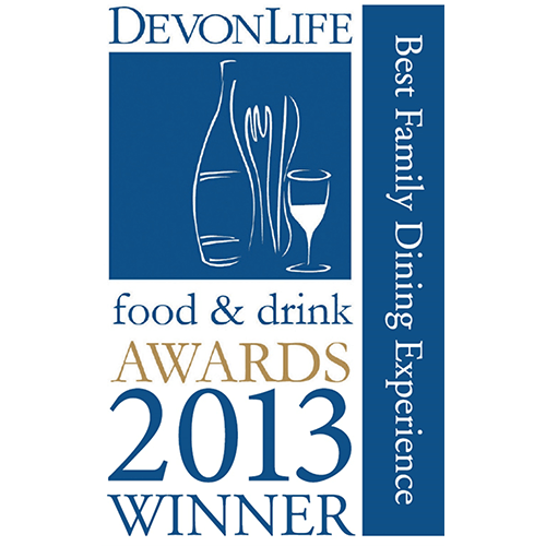 Best Family Dining Experience - Devon Life Food & Drink Awards 2013
