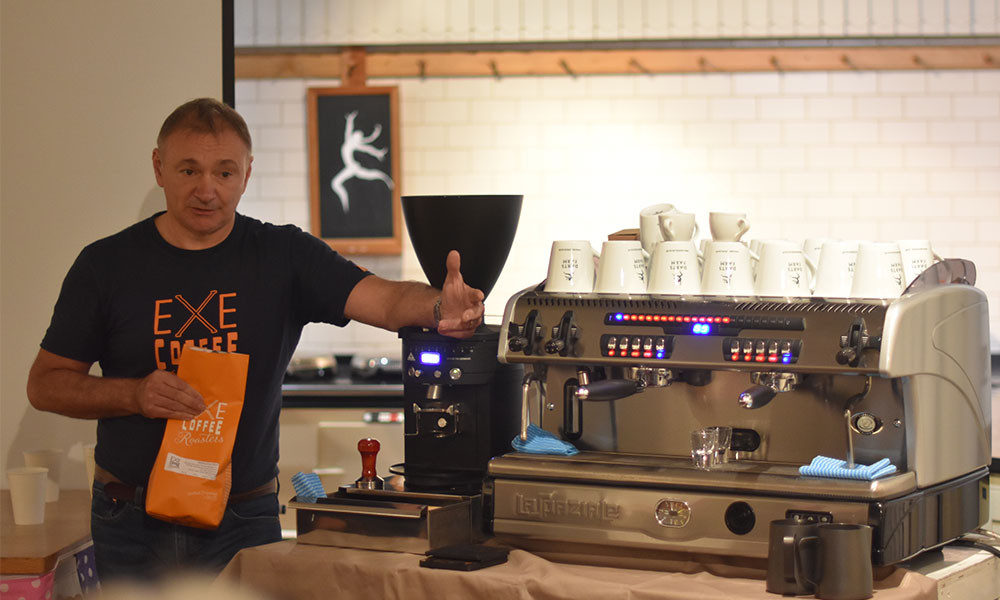 An evening with Exe Coffee Roasters