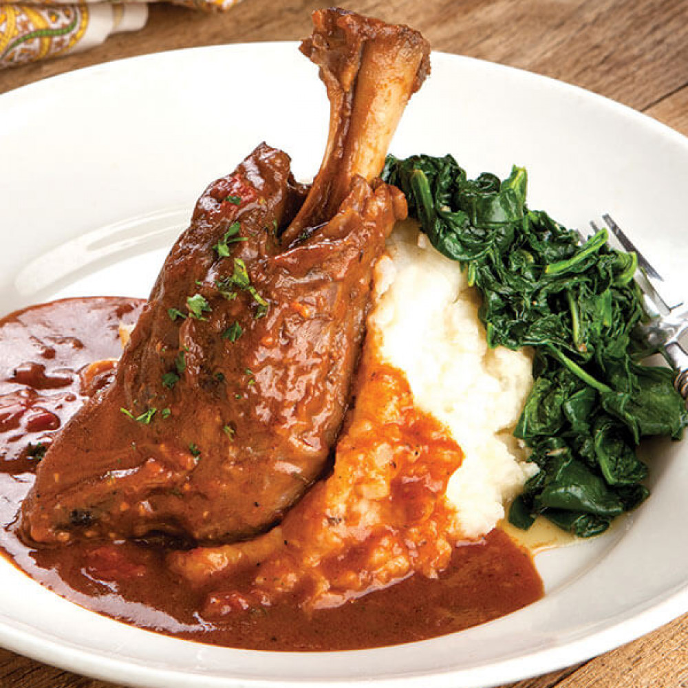 Slow Cooked Lamb Shanks Image 1