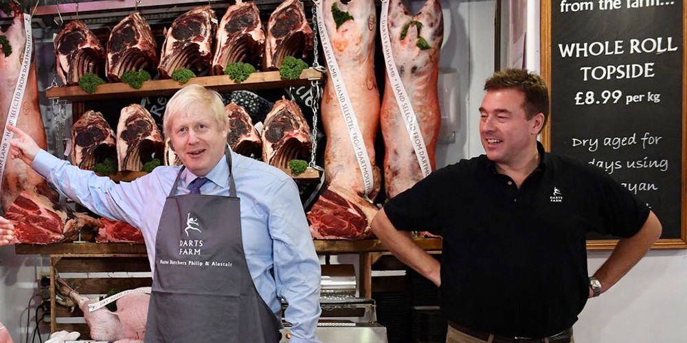 The Prime Minister visits Darts Farm