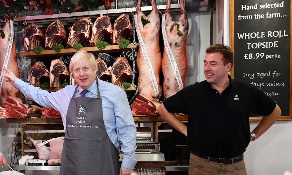 The Prime Minister visits Darts Farm