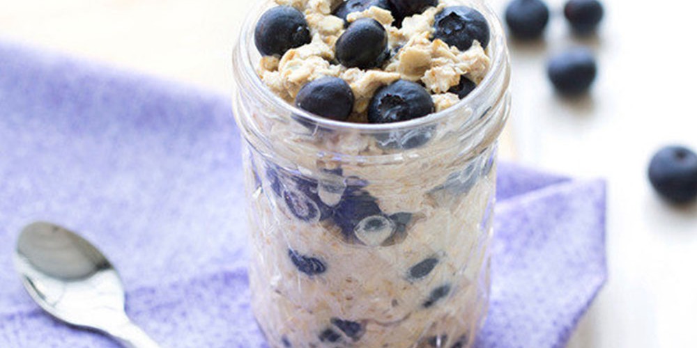 Blueberry & Pear Overnight Oats