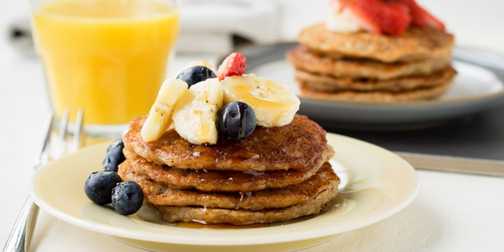 Oat & Banana Pancakes