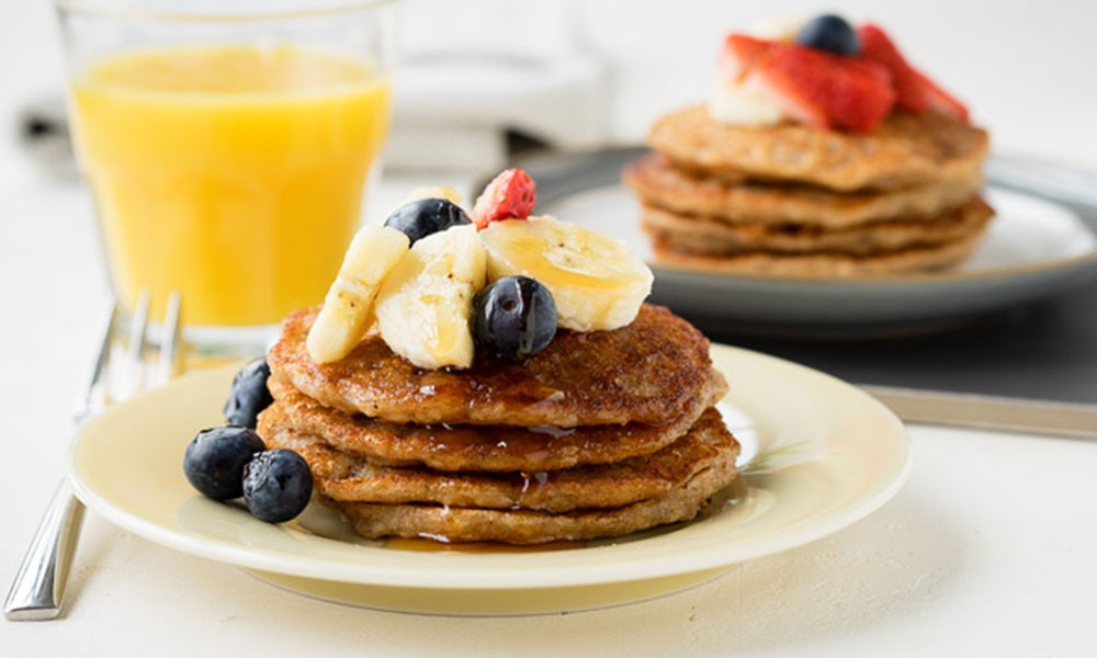 Oat & Banana Pancakes