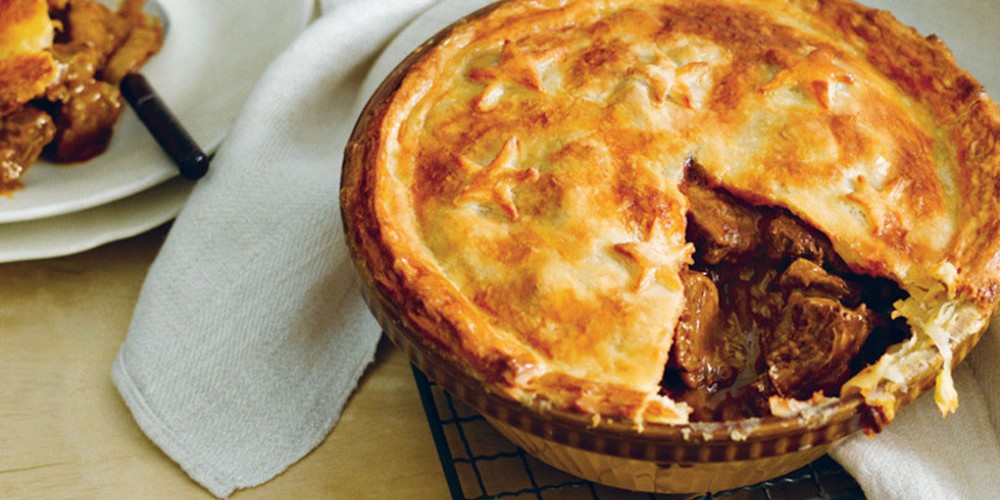 Beef, Ale & Mushroom Pie