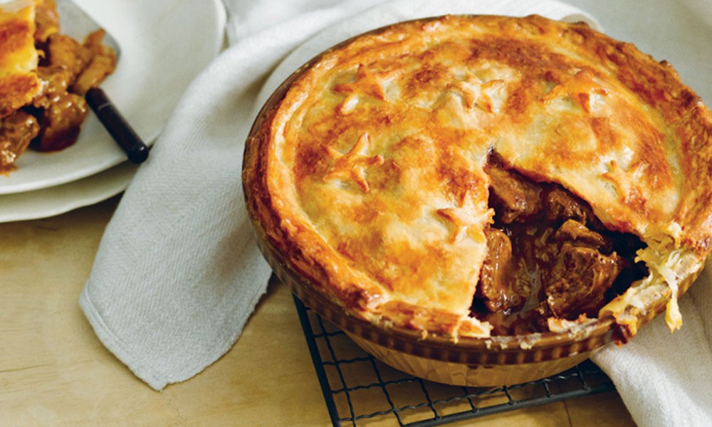 Beef, Ale & Mushroom Pie