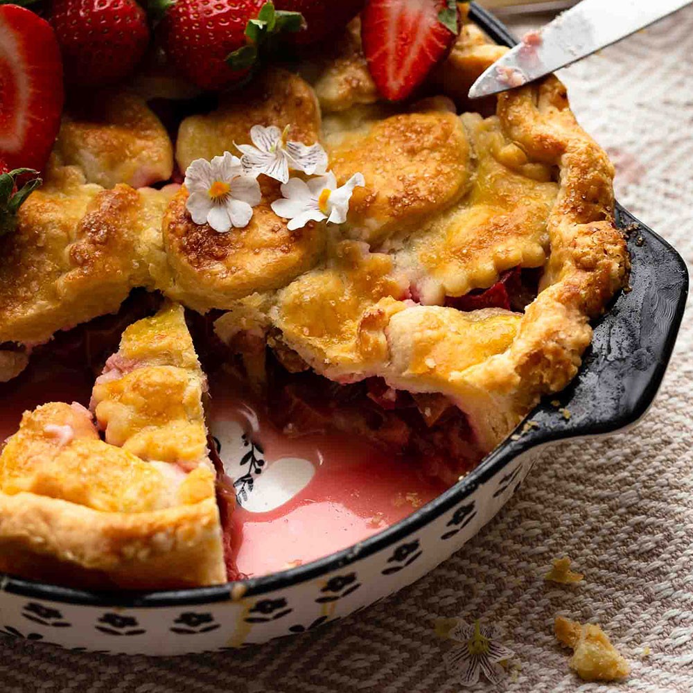 Rhubarb Pie Image 1