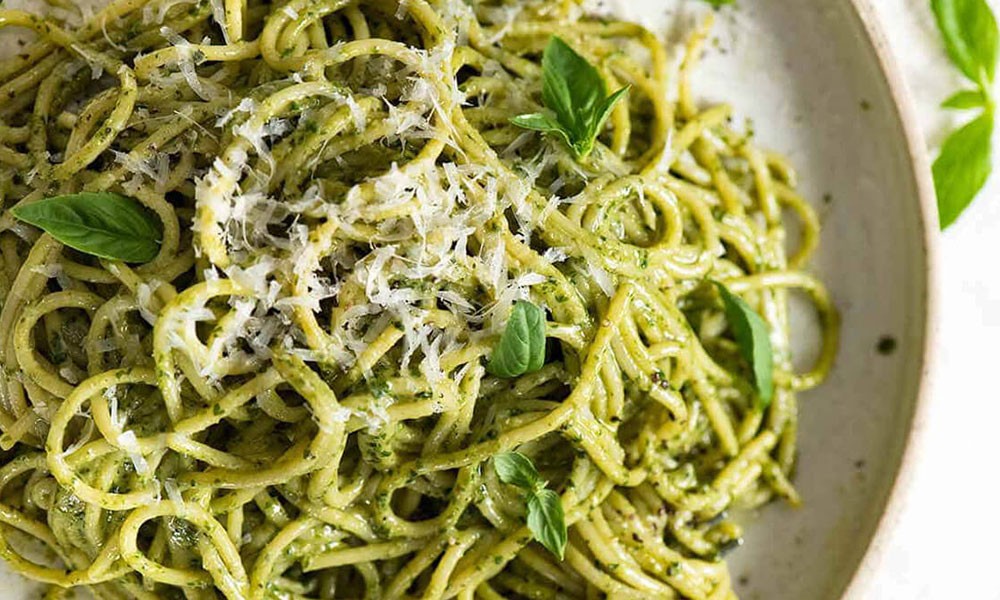 Kale Pesto Pasta