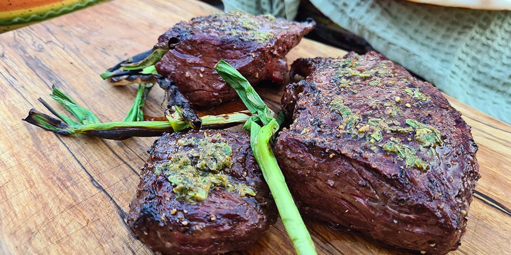 BBQ Hanger Steaks