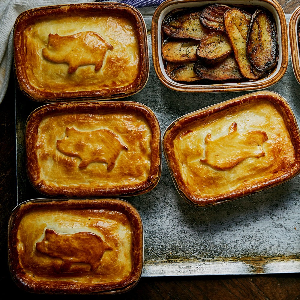 Chicken, Mushroom & Leek Pie Image 1