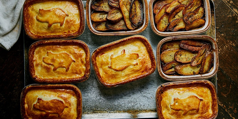 Chicken, Mushroom & Leek Pie