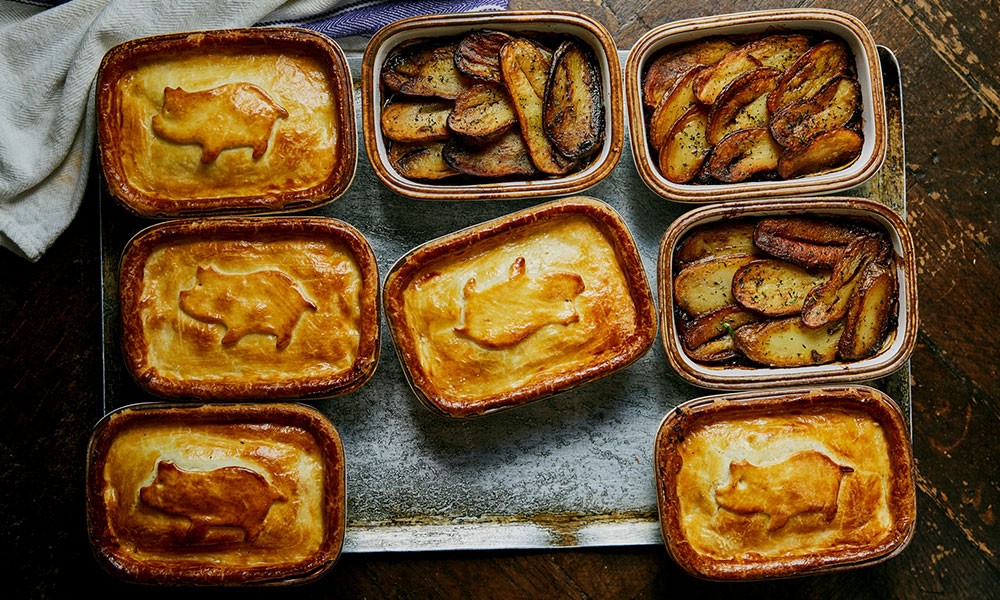 Chicken, Mushroom & Leek Pie