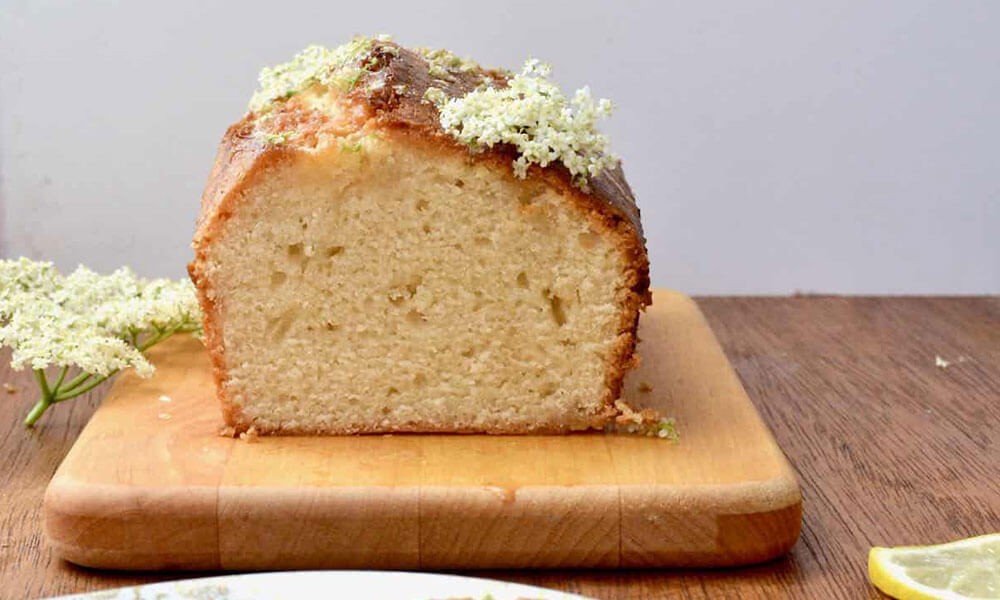 Elderflower Drizzle Cake