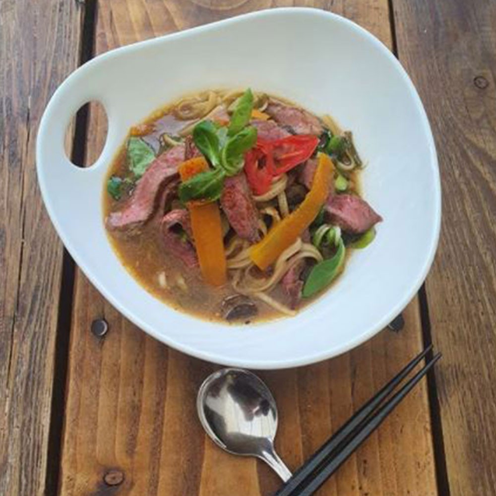 Sirloin Steak Noodle Broth Image 1