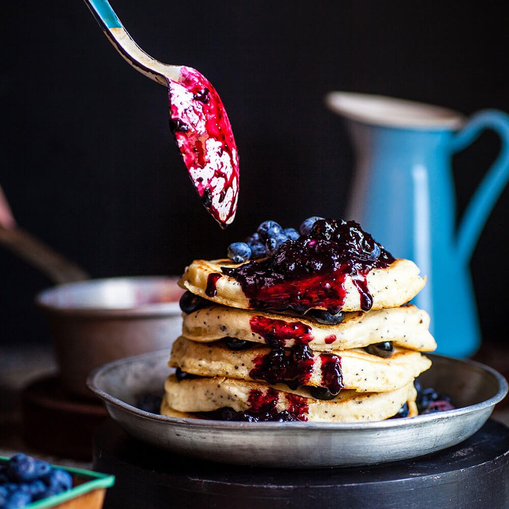 Homemade Blueberry Sauce Image 1