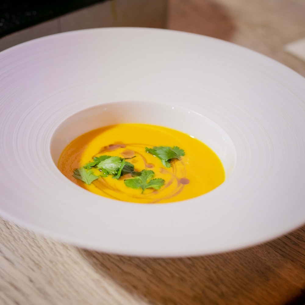 Michael Caines' Curried Carrot Soup Image 1