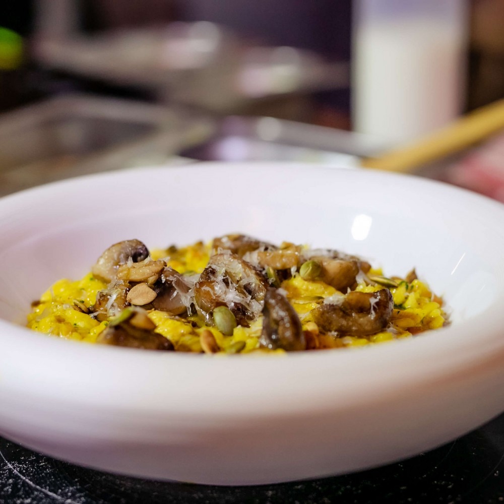 Michael Caines' Pumpkin & Turkey Risotto Image 1