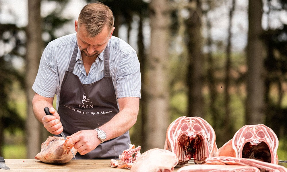 Leg of Lamb with Thyme & Rosemary