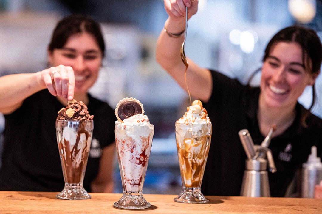 Cow & Cacao Sundaes