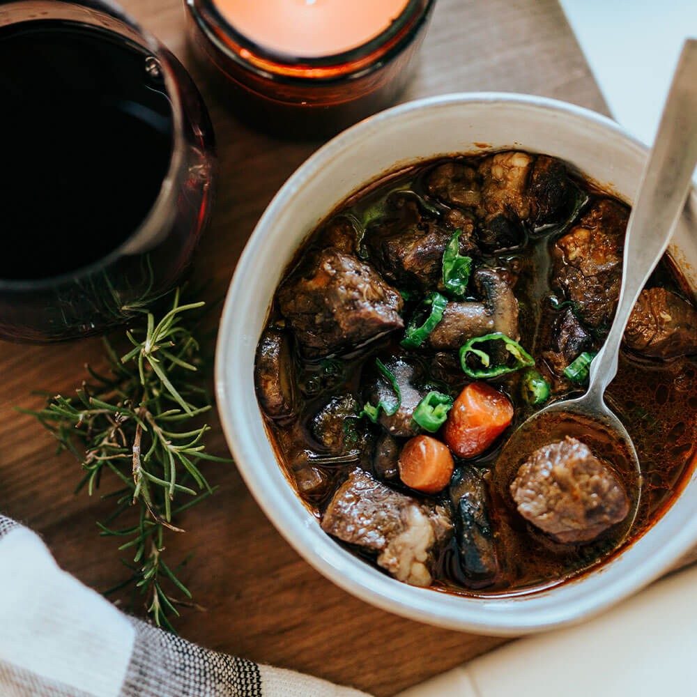 Beef Stew with Greens Image 1