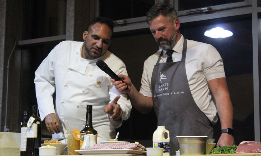 Michael Caines' Jerusalem Artichoke Soup with White Truffle Oil