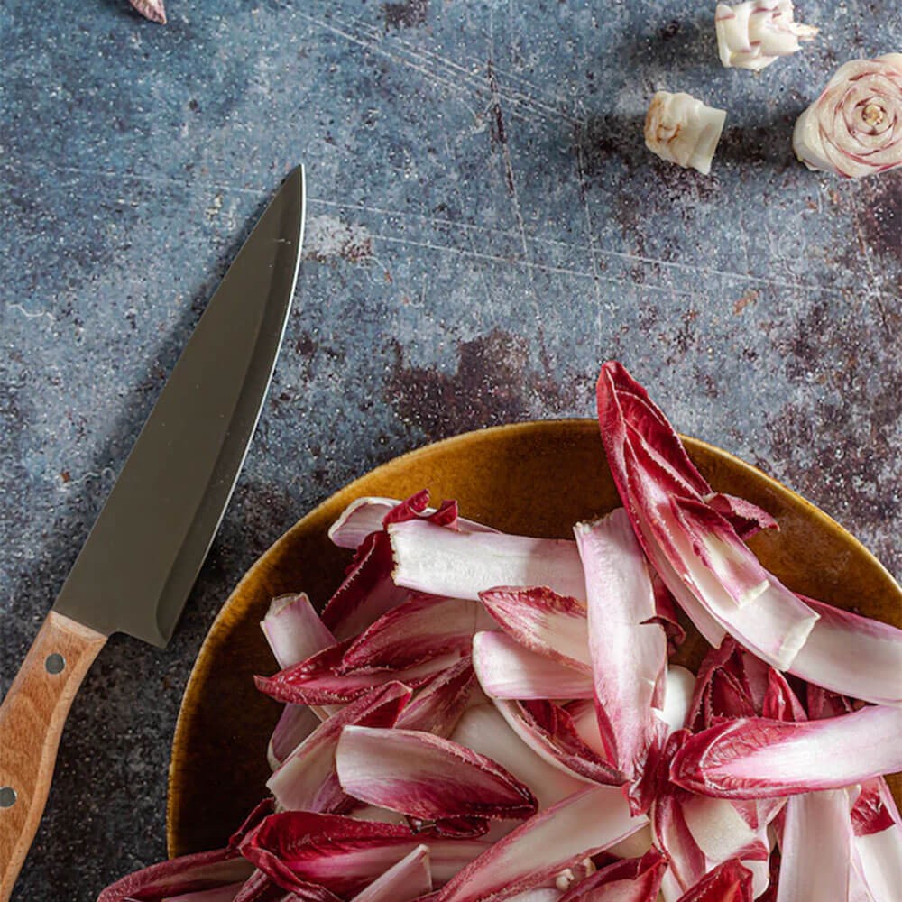 CARAMELISED TREVISO RADICCHIO WITH CHOPPED DATES Image 1