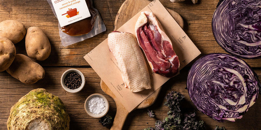 FOR TWO - BEAUTIFUL DUCK BREAST WITH SEASONAL VEG