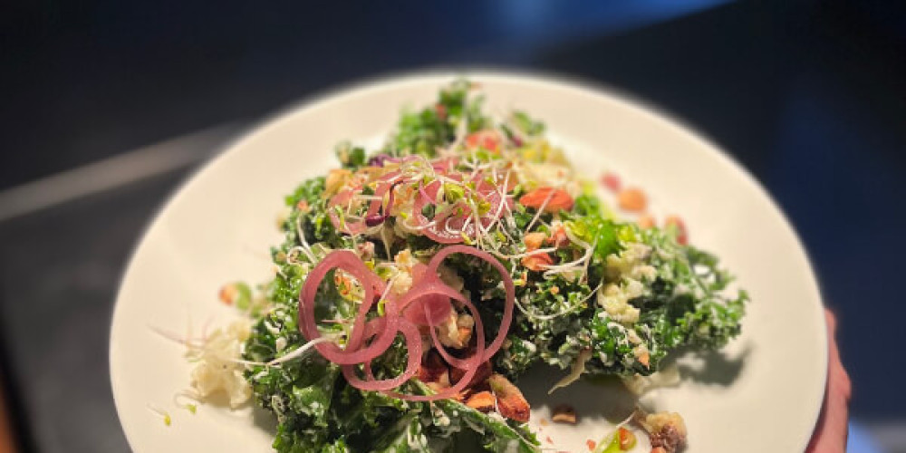 The Farm Table Kale Caesar Salad