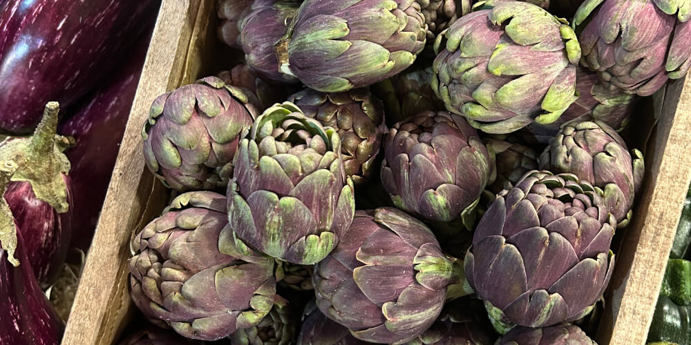 Crispy Lemon Roasted Baby Artichokes