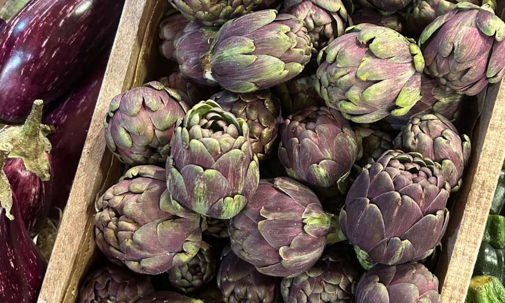 Crispy Lemon Roasted Baby Artichokes