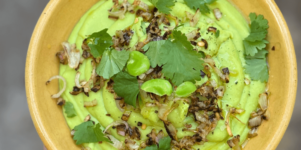 Whipped Broad Beans