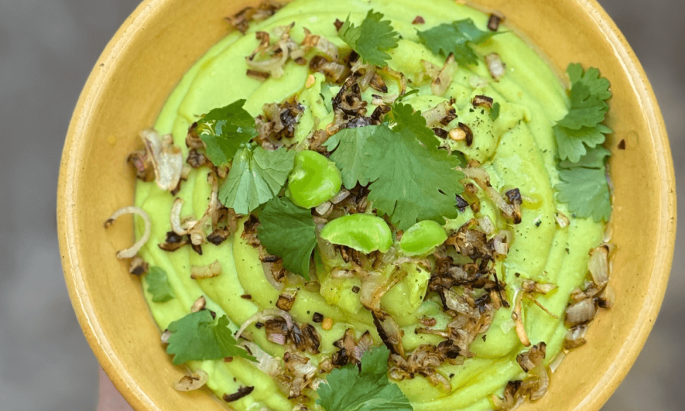 Whipped Broad Beans