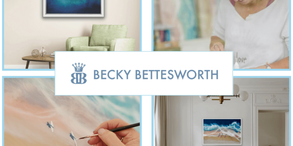 Becky Bettesworth - Art Exhibition Opening