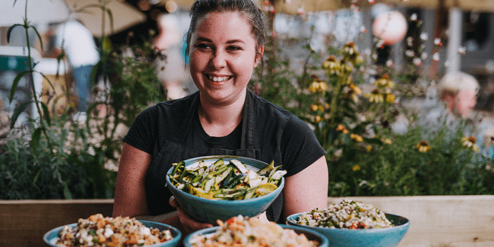 Mia's Roast Potato Salad